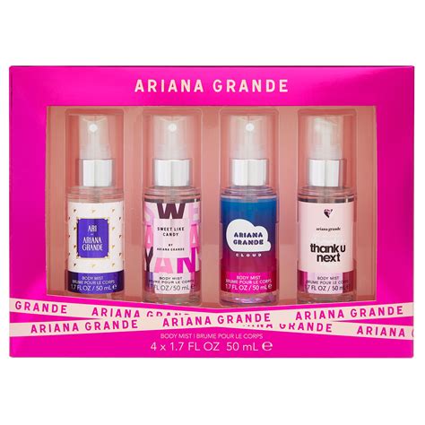 Ariana Grande Assorted Body Spray Fragrance T Set For Women 17 Oz