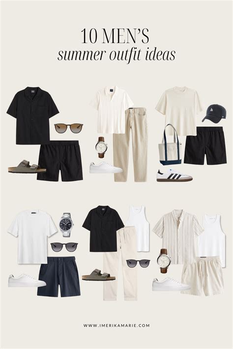 10 Men’s Summer Outfit Ideas Erika Marie