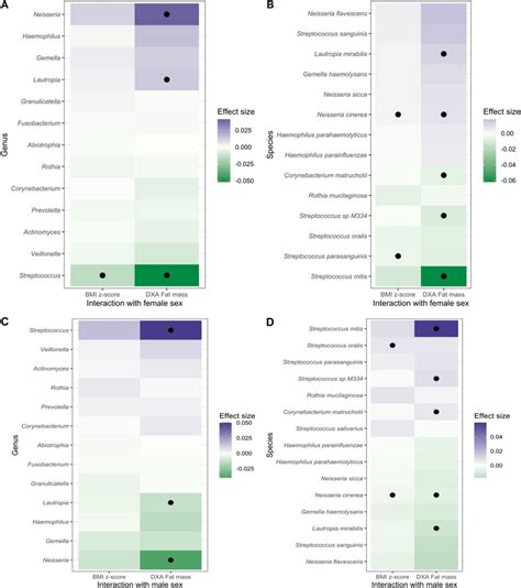 Assessing The Joint Effects Of Body Mass And Sex On Saliva Microbiota Download Scientific