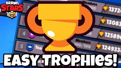 How To Gain Trophies Fast In Brawl Stars 💨 Youtube