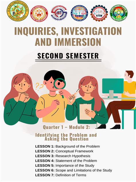 III Q1 Module 2 Inquiries Investigation And Immersion Subject