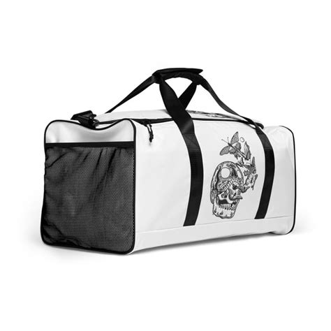 Breathe Hope Skull Duffle Bag Eyeswidealways