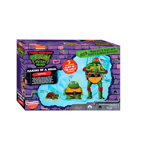 New TMNT Mutant Mayhem Ooze Canister & Making of a Ninja 3-Pack