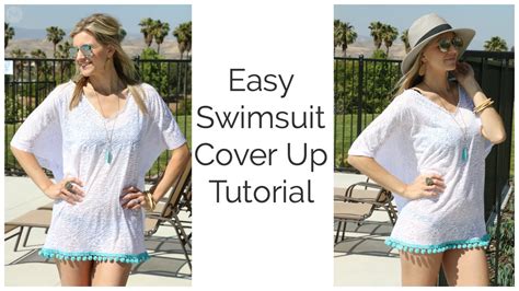 Easy Swimsuit Cover Up Tutorial DIY YouTube