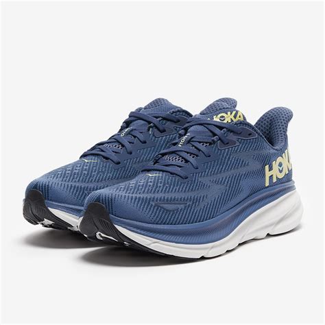 Hoka Clifton 9 Midnight Ocean Bluesteel Mens Shoes Pro Direct