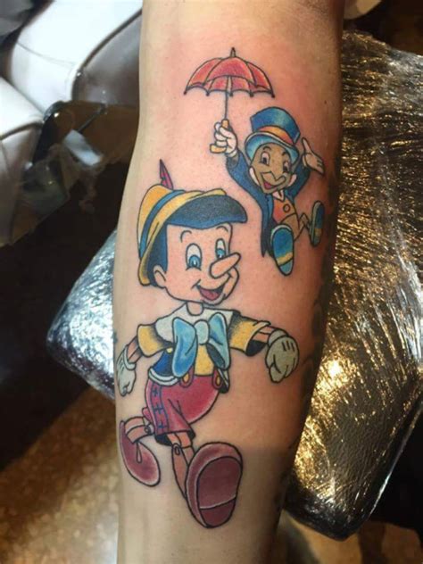 Pinocchio Tattoos Designs Ideas And Meaning Tattoos For You