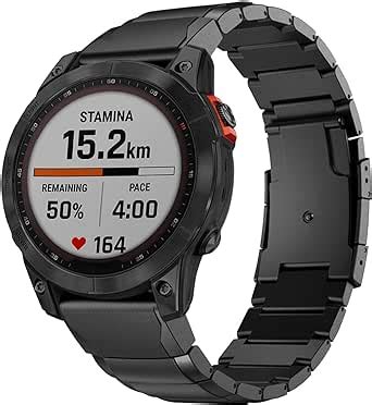 Abanen Correa De Reloj De Titanio De Ajuste R Pido De Mm Para Garmin