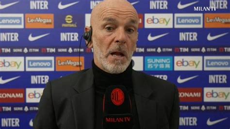 Derby Serie A Ac Milan Kalah Lagi Dari Inter Milan Stefano Pioli