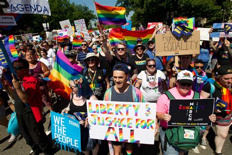 At Pride Events Protests Claim Prejudice And Exclusion Nbc News