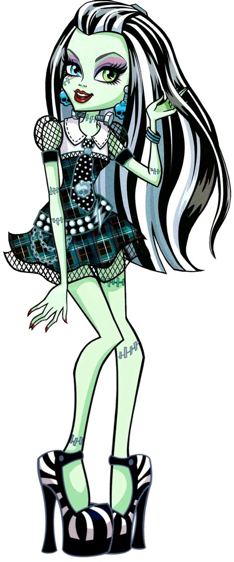 Todo Sobre Monster High Nuevo Artwork Png De Frankie Stein