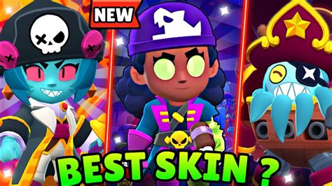 All New Sk Ns Rated Worst To Best Brawl Stars English Cursed Pirate