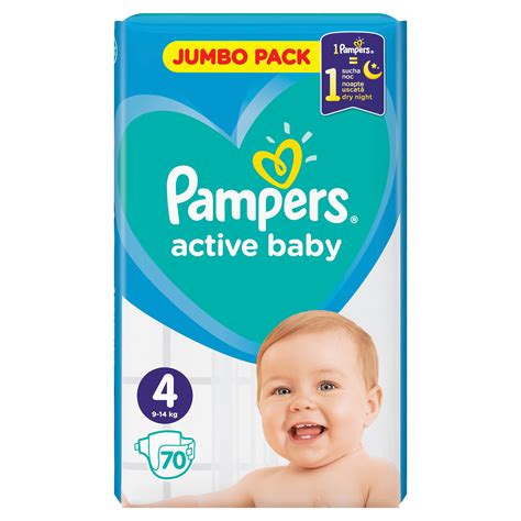 Scutece Pampers Active Baby Maxi Jumbo Pack Buc Emag Ro