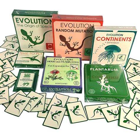 Full Evolution Board Game With All Expansions Set Biology Etsy