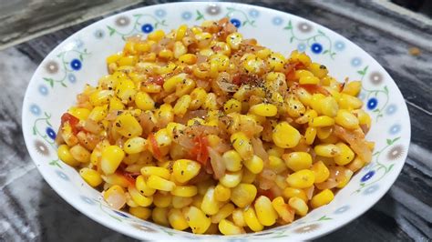 Butter Masala Sweet Corn Recipe बटर मसल सवट करन वध How to