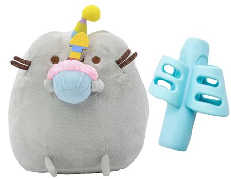Мягкая Игрушка Пушин Кэт Pusheen Cat S&T 23х25 См с Кексом и Насадка ...