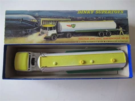 DINKY TOYS REF 887 UNIC SEMI REMORQUE CITERNE AIR BP + BOITE D'ORIGINE ...