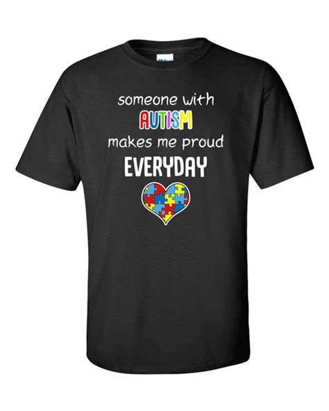 Autism Awareness Tshirt Support Shirt Autism Speaks Advocate Etsy