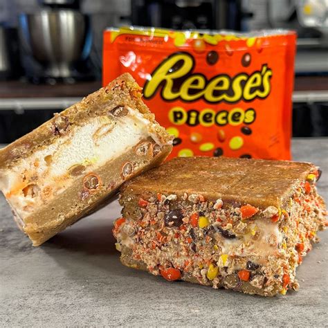 Reese’s Pieces Ice Cream Sandwich - Recipe Champions