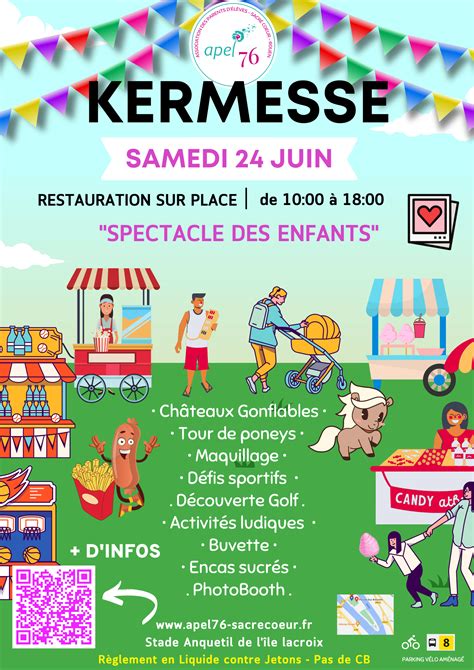 KERMESSE 2024 APEL76 Sacré Coeur