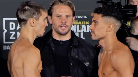 Storm Approaching Michael Conlan Vs Jordan Gill Weigh In Face Off