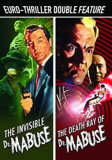 Euro Thriller Double Feature The Invisible Dr Mabusethe Death Ray Of