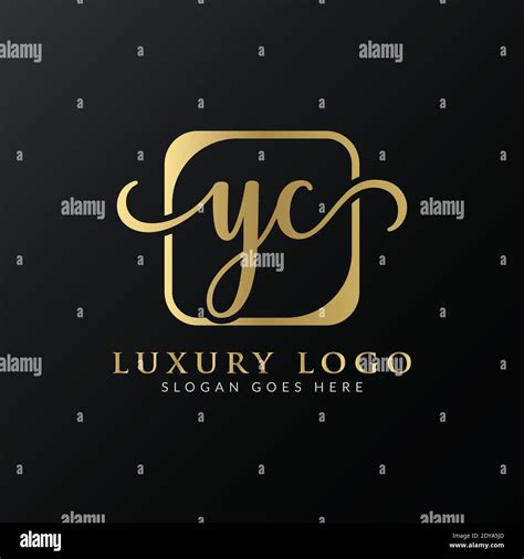 YC Logo Design Vector Template. Initial Luxury Letter YC Vector ...