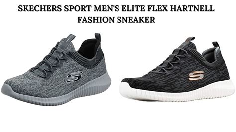 Skechers Sport Men S Elite Flex Hartnell Fashion Sneaker Youtube