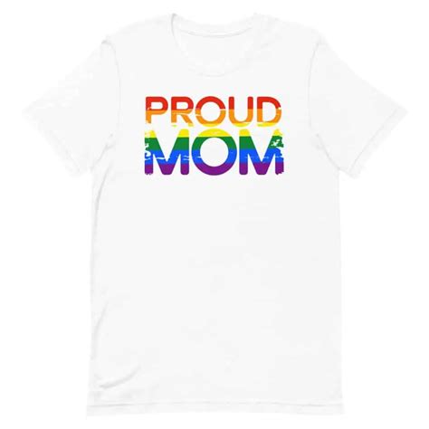 Proud Mom Lgbtq Pride Tshirt Momma Bear Gay Pride Shop