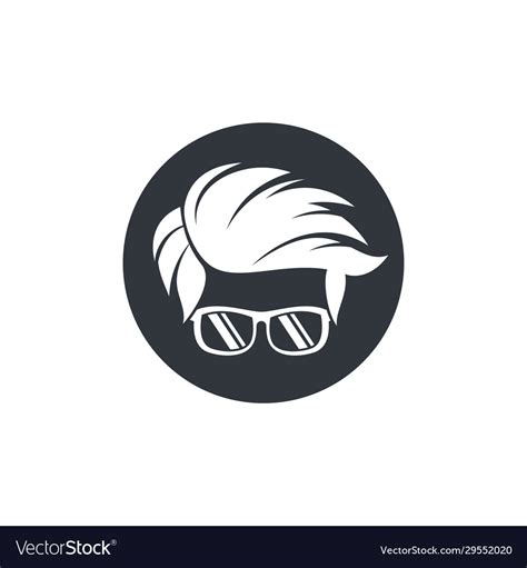 Geek logo template icon Royalty Free Vector Image