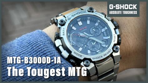 Unboxing Casio G Shock MTG B3000D 1A YouTube