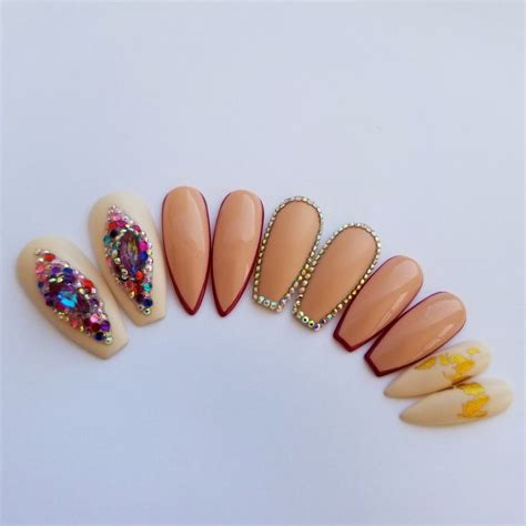 Nude Orders Preferred Base Color Long Press On Nails Fake Nails Use