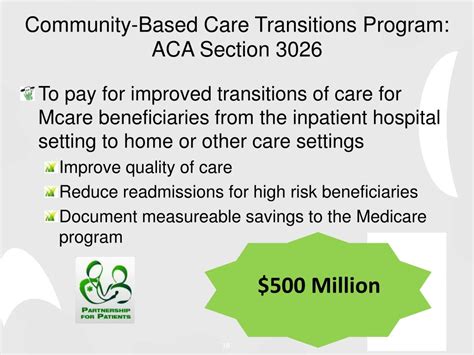 Ppt It Takes A Village Community Based Care Transitions Improvement