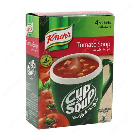 Knorr Cup A Soup Tomato Soup 4 Sachets Buy Online