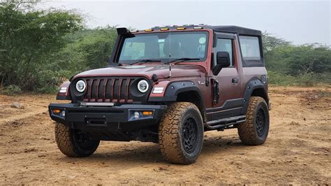 THE ADVENTURE GARAGE Mahindra Thar Front Bumper Model M0 Strong