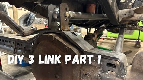 How To Build A 3 Link Front Suspension Jeep Wrangler Yj Part 1 Youtube