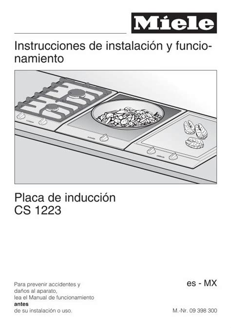 PDF Instrucciones de instalación y funcio namiento Placa de