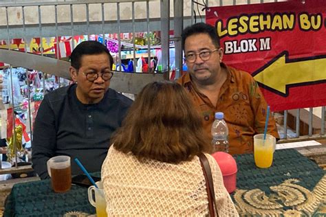 Pramono Rano Makan Malam Ditemani Ahokers Janji Lanjutkan Program Ahok