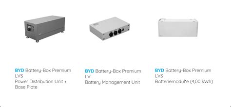 Byd Battery Box Premium Lvs Con Inverter Trifase Solaredge Storedge