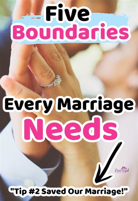 Six Boundaries To Protect Your Marriage · Pint Sized Treasures