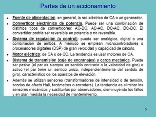 Accionamientos Electricos Ppt Descarga Gratuita