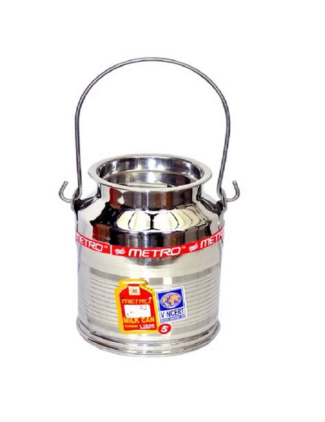 Liter Stainless Steel Milk Can At Rs Stainless Steel Milk Cans