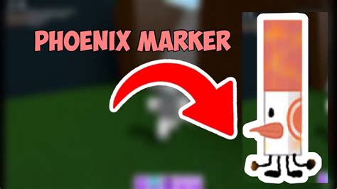 How To Get The Phoenix Marker ROBLOX FIND THE MARKERS YouTube