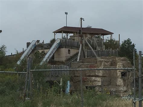 Water Wonderland An Aerial View Of The Abandoned Water Park