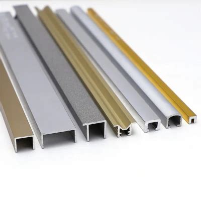 Factory Customized Metal Different Shapes Ceramic Tile Edging Strips