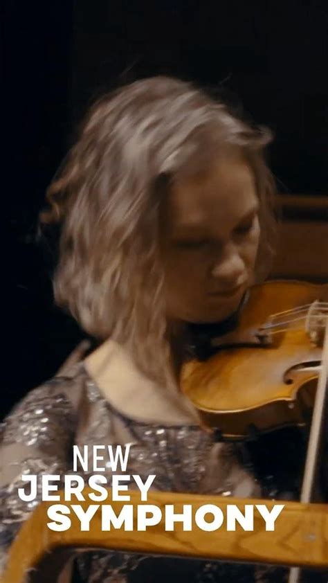 Hilary Hahn Performing The Sibelius Violin Concerto With New Jersey