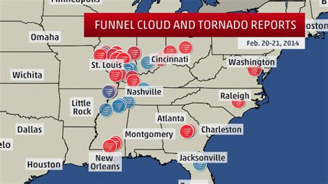 Severe Weather Hits Midwest Southeast Tornadoes Confirmed In At Least