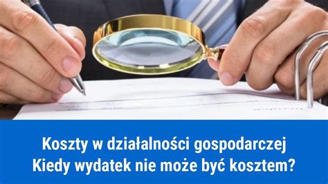 Czym się różni wydatek od kosztu w firmie