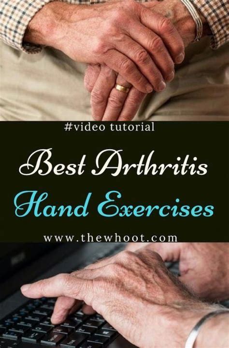 The Best Hand Exercises For Arthritis Pinnable Chart The Whoot Arthritis Hands Arthritis