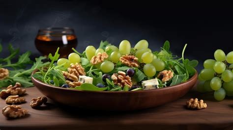 Premium AI Image | fruit and vegetable salad