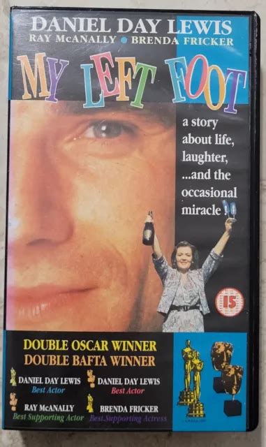 MY LEFT FOOT - Daniel Day Lewis (VHS Video Tape) [069] £5.39 - PicClick UK